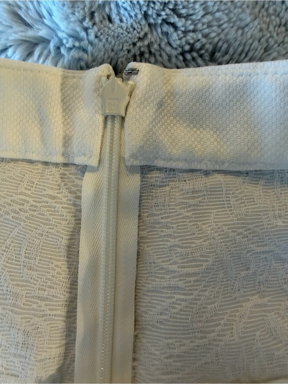 J. Crew White Textured High-Waist Shorts - Picture 4 of 4